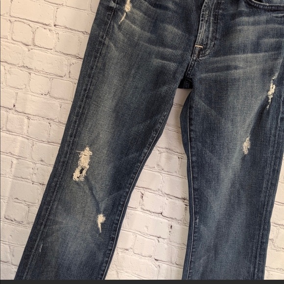 7 for All Mankind Bootcut distressed jeans 31 - Picture 4 of 8